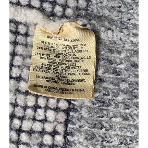 Sleeping On Snow Wool Alpaca Cocoon Hygge ANTHROPOLOGIE Open Cardigan SWEATER sz - Picture 5 of 6